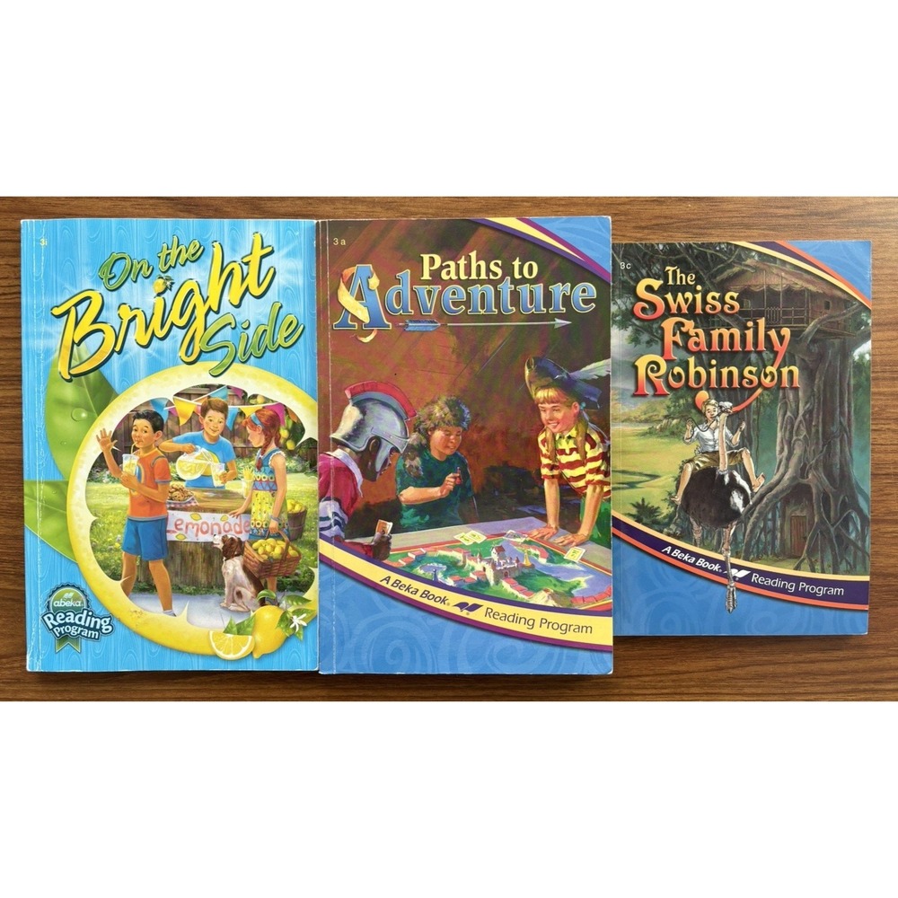 Abeka 3rd Grade Readers Lot of 3